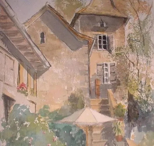 度假居 Lamothe En Aveyron Salles-Courbatiès